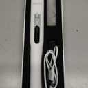 Cordless Hair Straightener, SUNMAY 2-in-1 Titanium Flat Iron Curler with Negative Ion, Dual NTC Temperature Control, 20s Fast Heat-Up, 3 Heat Settings, USB Rechargeable Portable Travel Straightener (White Plus)