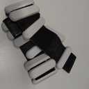 Wrist Ankle Weights for Women, Adjustable Ankle Weights Strength Training Silicone Bracelets Workout Wrist Ankle Weights for Men Women Yoga Running Dance Ankle Arm Leg Weights (2lb) (Grey)