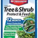 BioAdvanced 12 Month Tree and Shrub Protect and Feed, Concentrate, 32 Oz, Insect Killer and Fertilizer & Plant Food