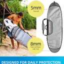OCEANBROAD Surfboard Longboard Bag Day Bag Travel Bag 5'0, 5'6, 6'0, 6'6, 7'0, 7'6, 8'0, 8'6, 9'0, 9'6, 10'0, 8'6 X 24''