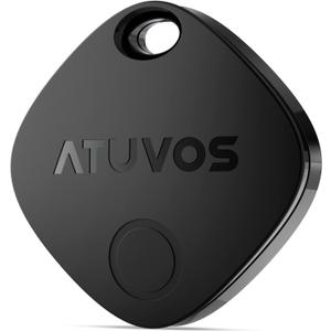ATUVOS Air Tracker Tag-1 Pack, Bluetooth Luggage Tracker Works with Apple Find My APP (iOS Only, Not for Android), Keys Finder and Item Locator for Luggage, Backpack, Suitcases, Replaceable Battery