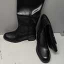 DREAM PAIRS Women's Square Toe Platform Chunky Block Heel Knee High Riding Boots Size 8.5