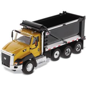 Diecast Masters 1:50 Scale Caterpillar CT660 SBFA Ox Bodies Stampede Dump Truck | Transport Series Cat Trucks & Construction Equipment Model 85668