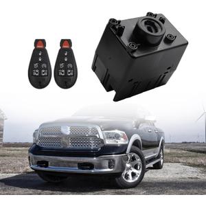 Dasbecan Wireless Ignition Module Switch Compatible with 2008-2010 Dodge Ram 1500 2500 350 Charger Challenger Magnum Jeep Commander Grand Cherokee Chrysler300 Replace# 68210150AB 68044060AA