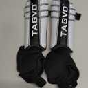 TAGVO Soccer Shin Guards for Kids Youth Adults, Protective Soccer Equipment for Boys Girls Men, Soccer Shin Pads for Kids