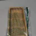 Rattan Bathroom Vanity Trays Toilet Tank Baskets Long Narrow Hand Towel Storage Basket for Storage, Decorative (Natural 10.2 x 4.9 x 1.6 inch)