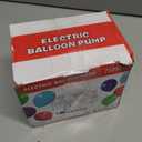 Electric Balloon Pump for Party Decorations Portable Inflator, Auto Shutoff, Balloon Air Pump Dual Nozzle Green 110V 600W