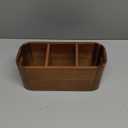 Yaoyiizy Silverware Holder, Acacia Wood Utensil Holder for Party, Silverware Organizer Countertop, Picnic Caddy for Party, Countertop, Camping