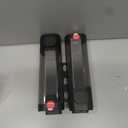 Shampoo and Conditioner Dispenser,Unisense Shower Soap Dispenser 2 Chamber No Drill Wall-Mounted Shampoo Dispenser for Shower Wall Mounted Shower Dispenser for Bathroom Hotel Large Capacity,Black