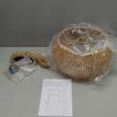 Hanging Lamps Rattan Pendant Light Hanging Lights 16.4ft Plug in Cord Pendant Light Fixture Plug Into Wall Outlet Pendant Lighting with On Off Switch for Bedroom Living