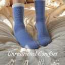 TEHOOK Warm & Cozy Valentines Gifts for Women, Fluffy Fuzzy Plush Sleeping Slipper Socks - Soft Warm Fabric (One Size, Multi-color)