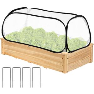 ANGAR Garden Covers for Raised Beds, Garden Row Plants Cover Accelerator, Freeze Protection Greenhouse Cover for Raised Garden Beds Protecting Seedlings Fruits Vegetable Rows (1Pack)