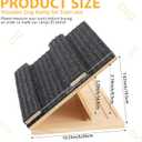 3 Pack Adjustable Dog Ramp for Stairs with Traction Bars, Portable Pet Ramp for Small Dogs and Cats, Indoor Outdoor Mobility Support