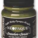 Jacquard Products Jacquard Neopaque Acrylic Paint 2.25oz-Military Green-Sneaker Series