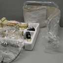 Leasgy 23'' Farmhouse Table Lamps for Living Room Set of 2 with USB C+A Ports, Retro Bedside Lamp for Bedroom, Office, Dining Room, Knob Switch, 3 Color Temperatures, Bulb Included, Beige