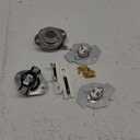 BlueStars 3387134 Cycling Thermostat 3392519 Dryer Thermal Fuse 3977393 Thermal Cut-off Switch 3977767 High-limit Thermostat Kit - Fit for Whirlpool Kenmore Maytag Dryers - Pack of 2