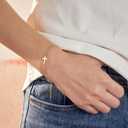 Tarsus Cross Bracelet for Women, Christian Gifts for Women, Religious Gifts Adjustable Dainty Cross Bracelet, Easter, Mother's Day, Christmas, Birthday