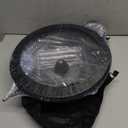 Wok, 13 Inch Carbon Steel Woks & Stir-Fry Pans Nonstick, Pre-Seasoned 5.8QT Flat Bottom Chinese Wok Paella Pan with lid, Carbon Steel Cookware, Compatible with All Cooktops