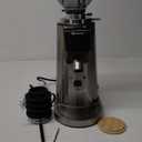 MOKKOM Professional 64mm Flat Burr Coffee Grinder with 100 Grind Settings, All-Metal Stainless Steel Body, Coffee Bean Grinder with Adjustable Electronic Timer, Anti-Static, LED Display