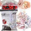 100PCS Elastic Sealed Fresh-keeping Bag Cover Disposable Food Storage Bags, Dust-proof, Smell Proof, Food Grade Material