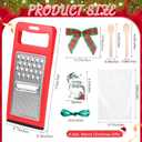 LemonRoad 4 Pcs Graters for Kitchen Gifts Stainless Steel Handheld Cheese Grater Set Cooking Utensils Supplies Kitchen Vegetable Cheese Chocolate Shredder for Neighbor Women Home Supplies