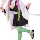 Women Anime Cosplay Costume Anime Cosplay Outfit Halloween Kimono Cloth (Mitsuri, Medium)