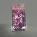 120 Pcs Beads Jewelry Making Kit DIY Hair Braiding Bracelet Ornaments Crafts Large Round Pearl Color Pony +2 Beaders Included (Pink/Purple Assorted)