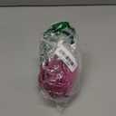 Kruuse Buster Soft Mini Feeder Cube for Dogs - Dog Feeder Toy - Canine Slow Food Feeder - Magenta Red