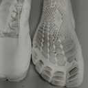 Racqua Water Shoes Quick Dry Lightweight Outdoor Barefoot Sport Swim Shoes (8 Women/7 Men, Wz1115-white35)