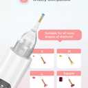 Electric Diamond Painting Pen, Diamond Art Pen Kits for Adults, Vacuum Diamond Painting Pen Kits, Diamond Art Accessories Tools, Diamond Painting Tool Storage Tray (1 Pcs White)