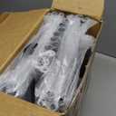 Sakugi Storage Shelves - 5 Tier Shelf Organizer, Heavy Duty Garage Shelving Unit with Leveling Feet, Stable Metal Shelves Organizer for Pantry, Kitchen and Closet, 33.0" W x 12.6" D x 72.0" H, Silver