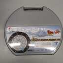 Snow-Chains Auto Fixing 1 Min Quick Fit Easy Installation Tire-Chains, Gifts for Safety, Portable Reusable Universal Emergency Tire Traction Chain for Passenger Car and SUV - Set of 2 (XM-130)