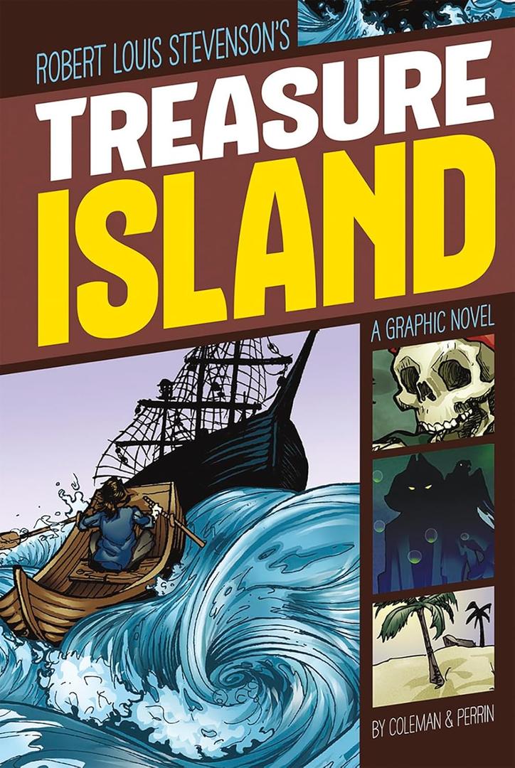 Robet Louis Stevenson's Treasure Island (Graphic Revolve)