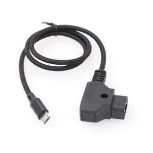 Nucleus Nano Focus Motor Power Cable P-TAP D-tap to Micro USB 14.8V 50cm for Tilta V-Mount