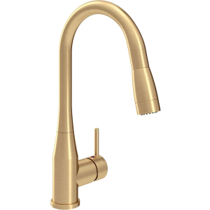 Symmons S-2302-BBZ-PD-1.5 Sereno Single-Handle Pull-Down Kitchen Faucet in Brushed Bronze (1.5 GPM)