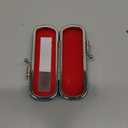 AsAlways Shiny Rhinestone Crystal Portable Lipstick Case with Mirror Portable Bling Diamonds Makeup Cosmetic Storage Holder for Travel Ladies Fashion (Blue)