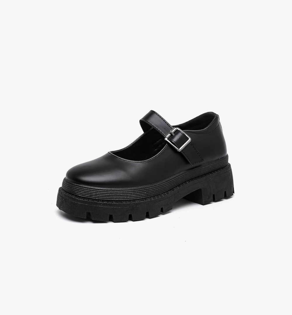 MEMON Mary Jane Shoes Women Oxford Shoes,Casual Dress Shoes,Cute Breathable Dressy Cosplay Party School Work Shoes 7