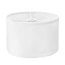 Drum Lamp Shades for Table Lamps 12"x12"x8" Linen Lampshade Easy Assembly Lamp Shade with E27 to E26/ E14 Adapters for Floor Lamps Bedside Lamps Pendant Lights, Beige (1.65" Spider)