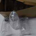 Zubebe Reusable Clear Water Bottles Bulk with Stainless Steel Leak Proof Lids Acrylic Sports Bottles with Nylon Carrying Strap for Party Gift Water Milk Smoothie Juice Beverage (14 oz)