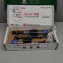 Fluidmaster 400H-5003 Performax Universal Toilet Fill Valve with Tank and Bowl Water Control 2-Pack, Blue