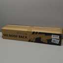 Ski and Snowboard Roof Racks, Ski Roof Racks with Anti-Theft Lock Racks Carrier for Snowboard Universal Ski Top Holder Fits for Square/Round/Aero/Oval Cross Bars, Black, Small (16.3 inch)