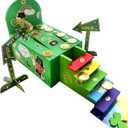 TEINSONET St Patrick's Day Leprechaun Trap Kit - St. Patricks Day Decorations Leprechaun Trap Crafts Kit for Kids St Patricks Day Party Supplies (EVA AUTO Trap)