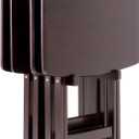 Winsome Dylan Snack Table Set with Stand, for Living Room, 26", Espresso, Set of 4 Tables