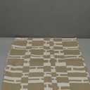 New 20x20'' inches Throw Pillow Cushion Covers - Beige H Letter Chenille Jacquard Embroidery Luxury Modern Style Couch Sofa Bed Pillow Cover for Living Room Bedroom