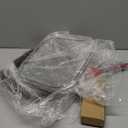 ESLITE LIFE 9.5 Inch Nonstick Grill Pan with Lid for Indoor Cooking, Versatile Induction Square Large Grilling Skillet Steak Pan for Stove Tops, PTFE & PFOA Free, Black