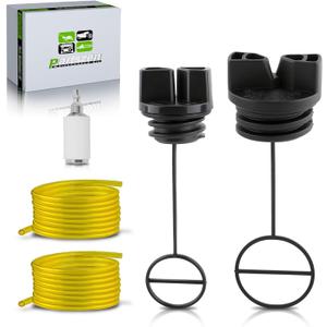 577858501 Gas Oil Fuel Cap Set For Poulan Craftman Chainsaw Fit for Poulan 1900 1950 1975 2050 2055 2075 2150# 580940901 530057236 530047164 530047192 530010846 530019143