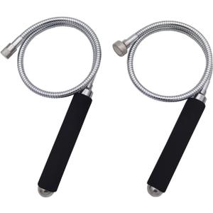 Flexible Magnetic Pickup Tool Set, 5LB & 10LB, 26" Bendable Extension Magnetic Pickup
