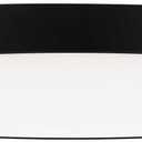 Maxim Trim 20W 1 LED 11 Inch Wide Flush Mount with Black Finish