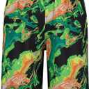 Under Armour Boys Printed Boost Short, Elastic Waistband, Birdie Green, 2T US