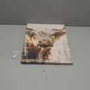 Vintage Highland Cattle Canvas Wall Art Countryside Scottish Cow Painting Picture Wall Decor Farmhouse Poster Print Artwork for Living Room Bedroom Bathroom Home Decoration (16"L x 12"W)